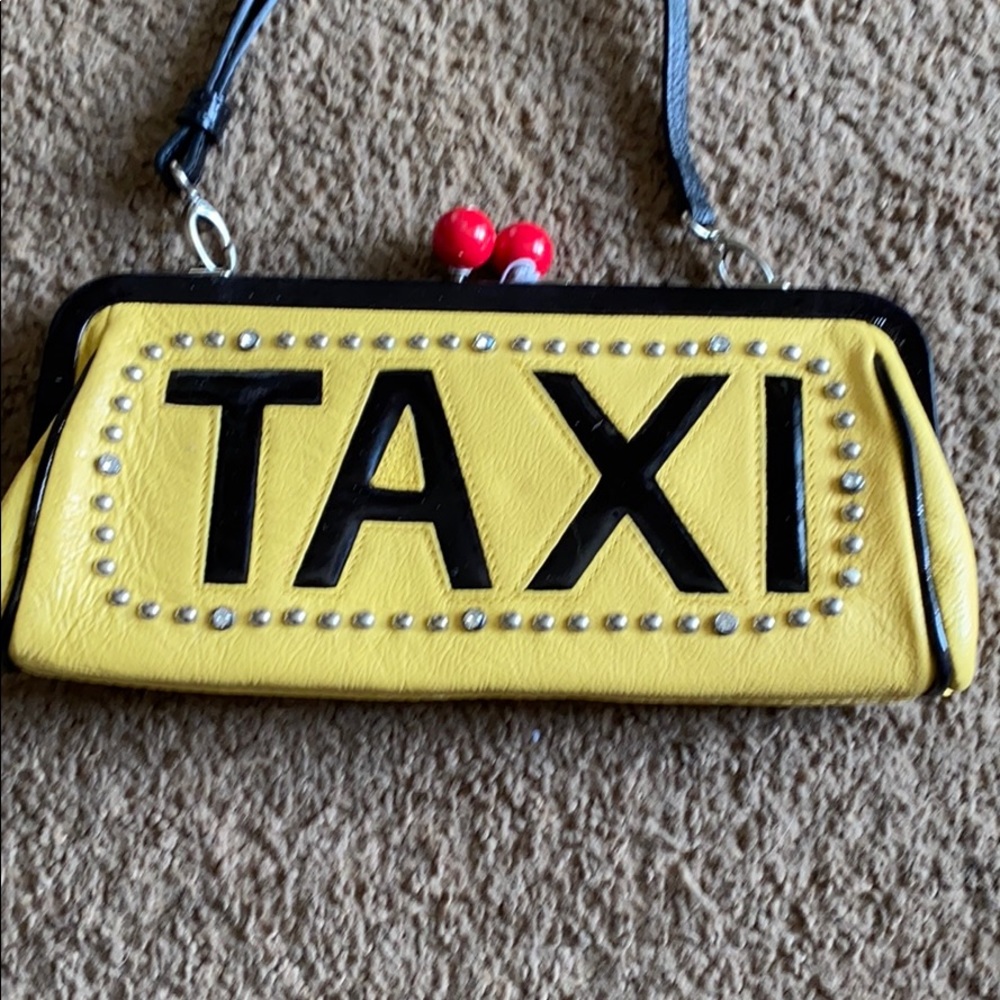 Brighton Yellow Clutch - NY inspired